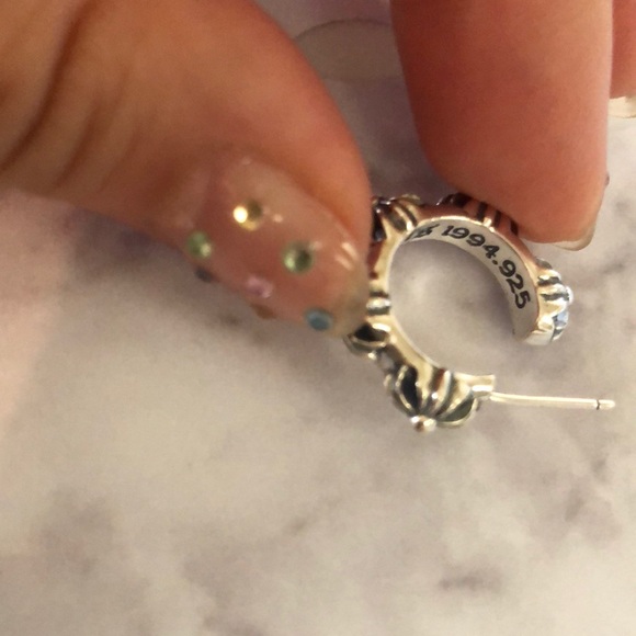 Chrome Hearts Half Hoop singular earring - Picture 2 of 7